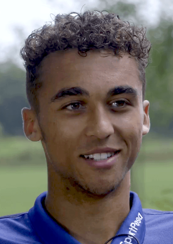 Dominic Calvert-Lewin in interview with Everton FC club television