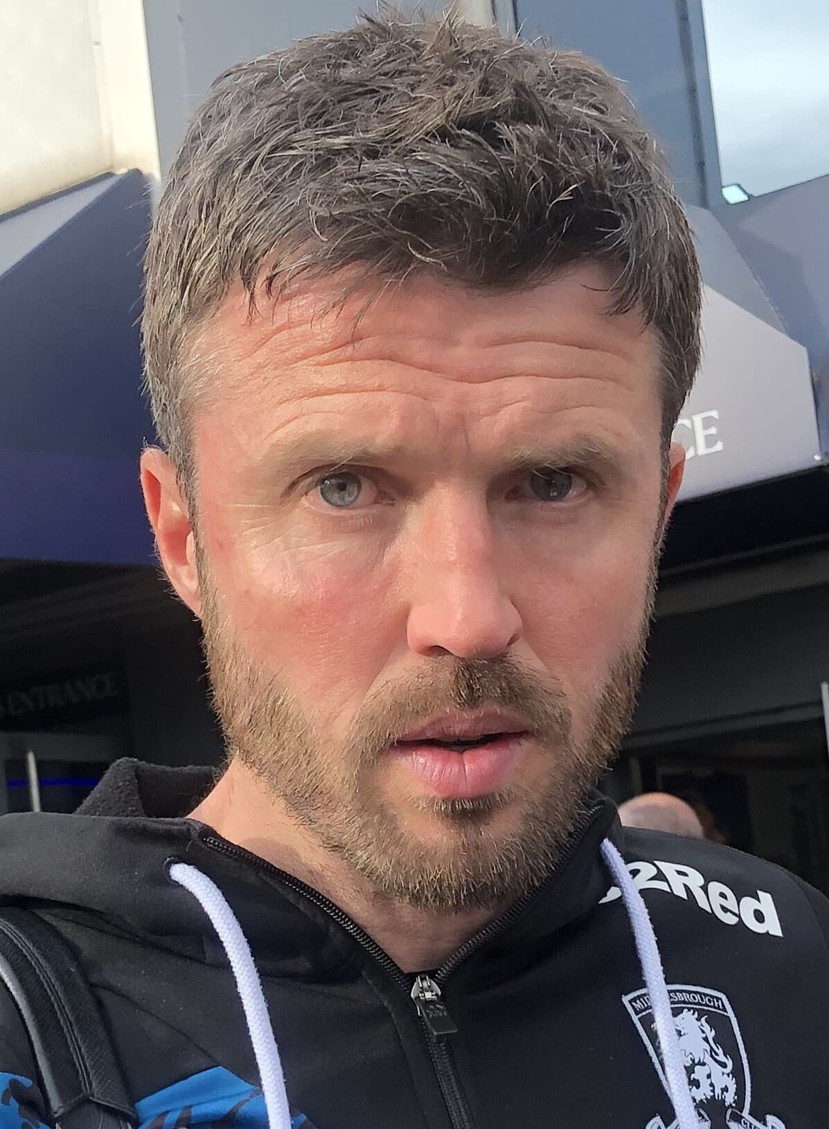 Michael Carrick pictured after the Millwall and Middlesbrough match.