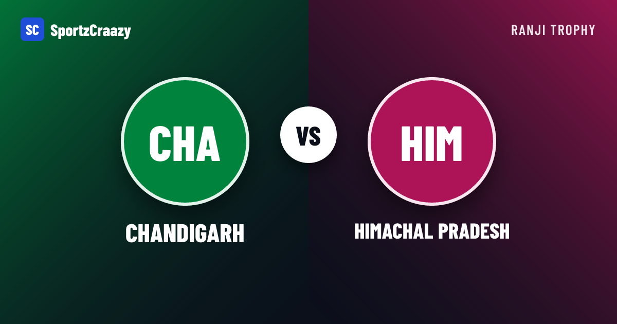 Chandigarh v Himachal Pradesh: Match drawn