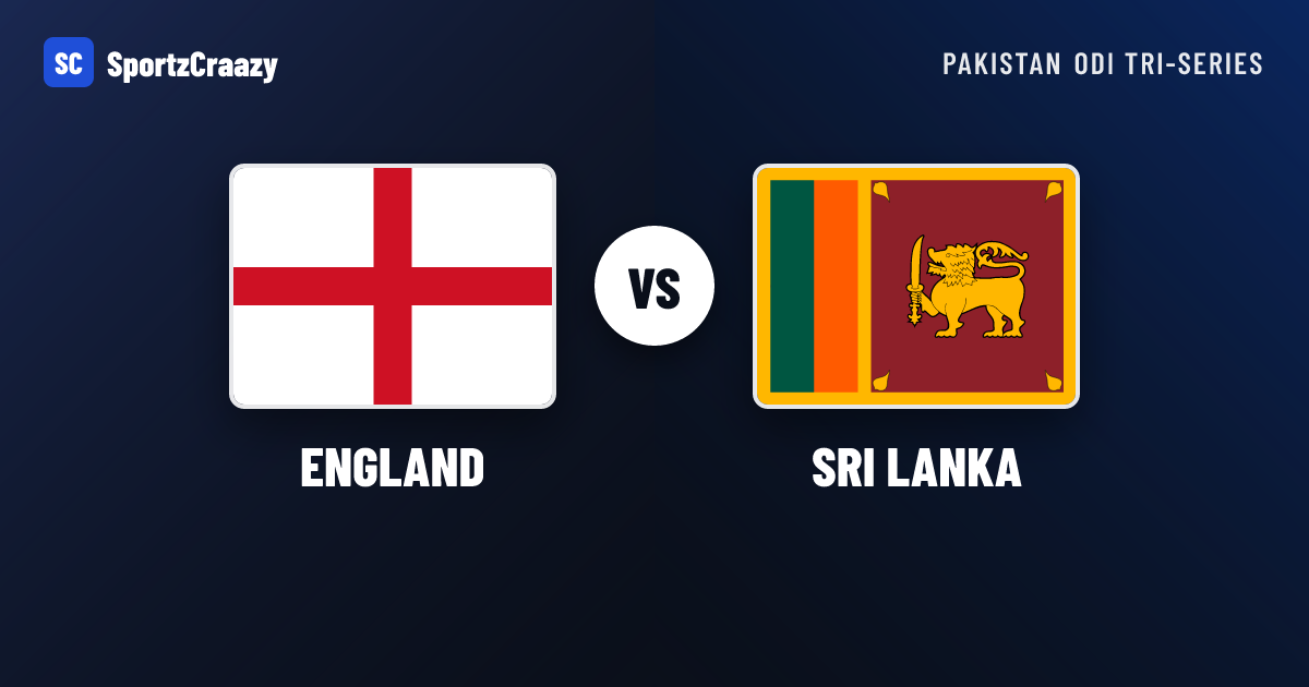 England v Sri Lanka: 6th ODI at Lahore