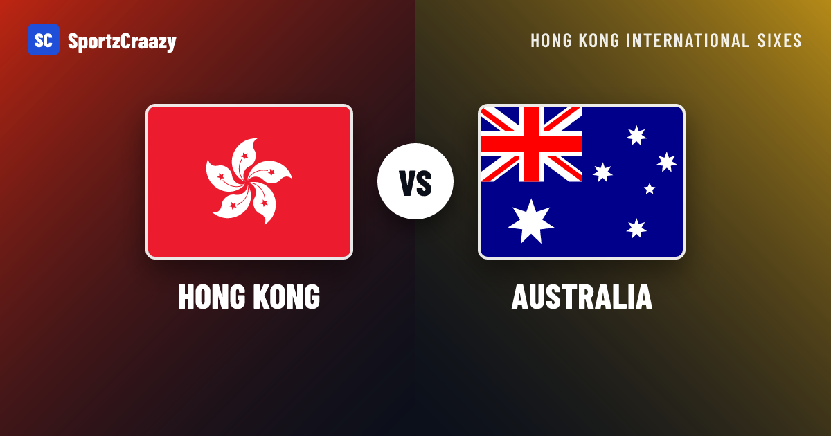 Hong Kong vs Australia in Hong Kong International Sixes
