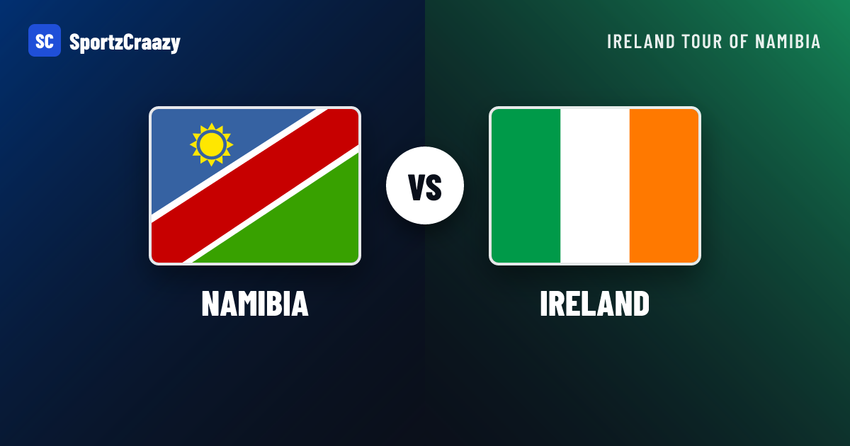 Namibia beat Ireland by 63 runs at Windhoek