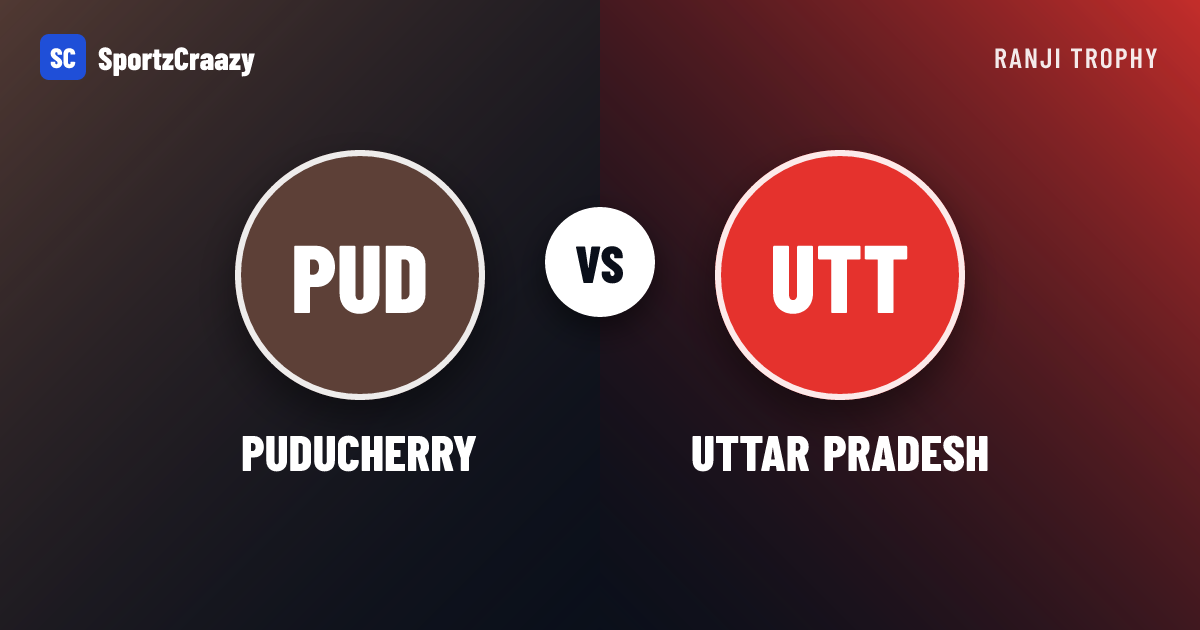 Puducherry v Uttar Pradesh: Match drawn