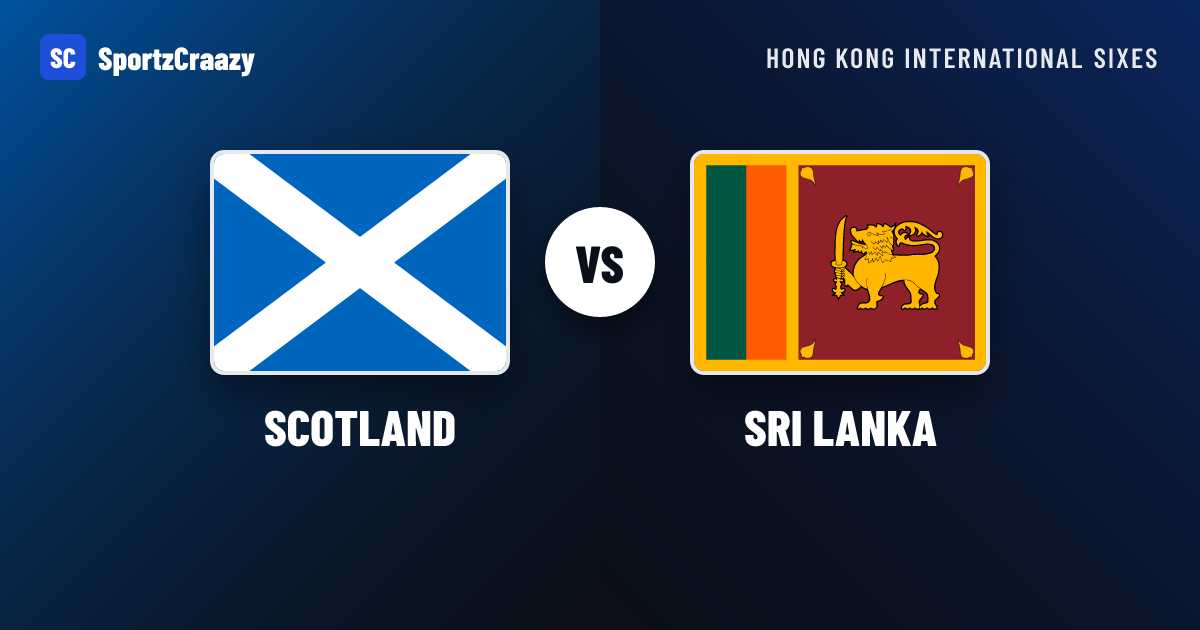 Scotland vs Sri Lanka at Hong Kong International Sixes