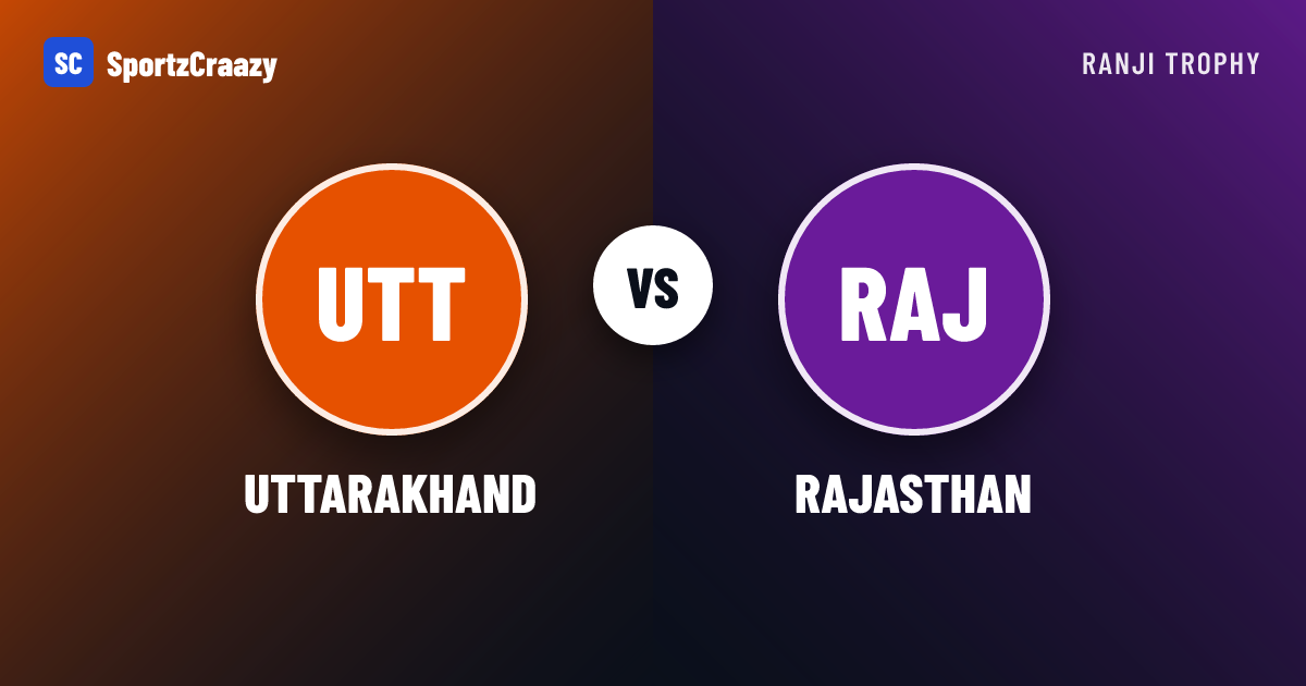 Rajasthan and Uttarakhand draw at Dehradun