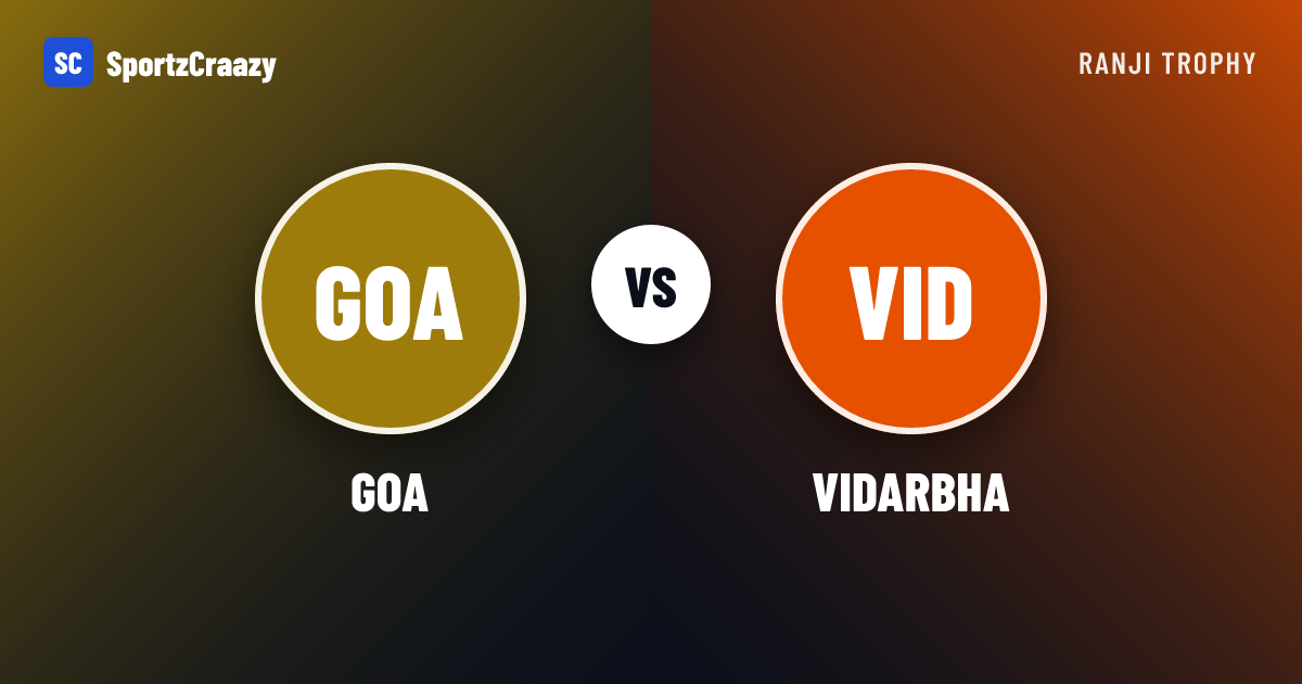 Vidarbha beat Goa by an innings and 27 runs at Vidarbha Cricket Association Stadium