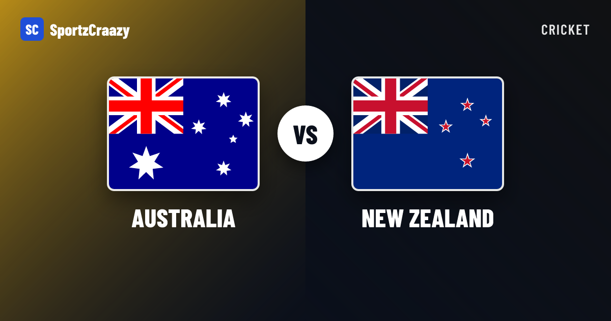 Australia v New Zealand