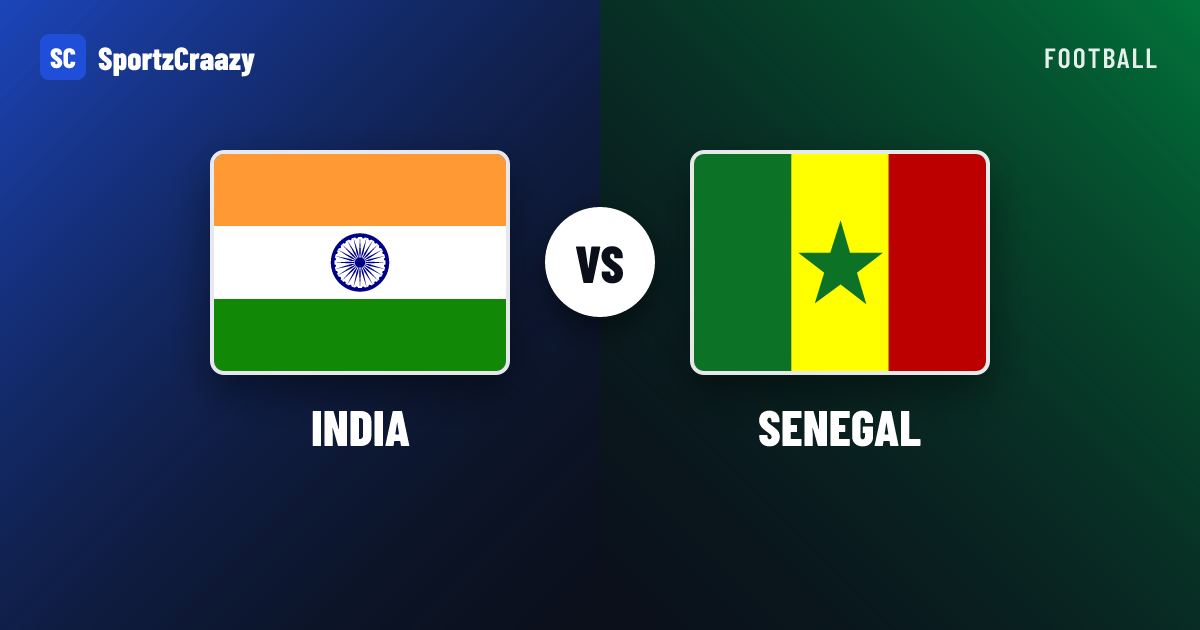 India v Senegal