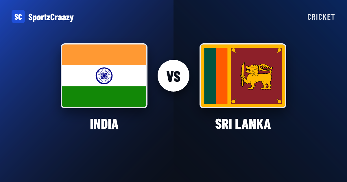 India v Sri Lanka