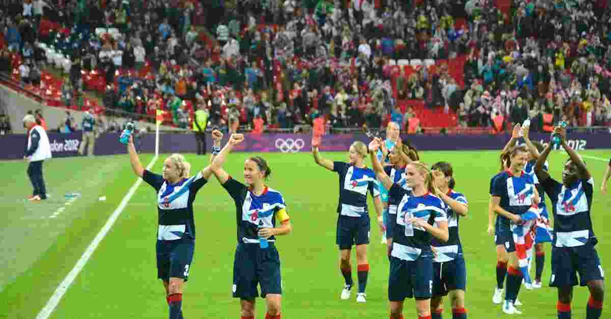 England_womens_football_Team_in_olympics