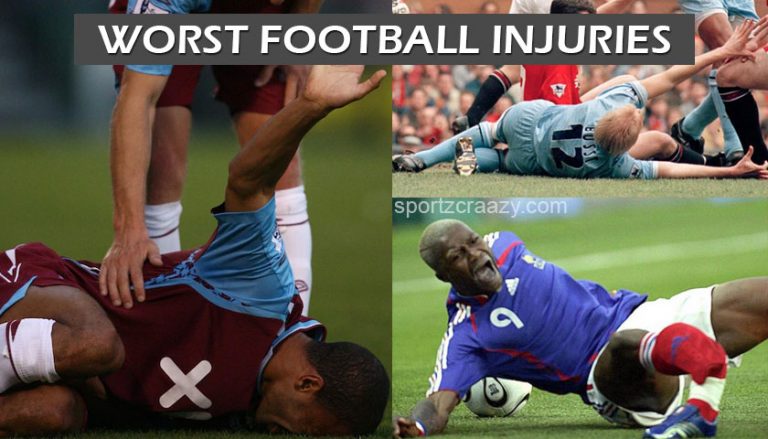 Top 12 Worst Football Injuries of all Time | Sportz Craazy