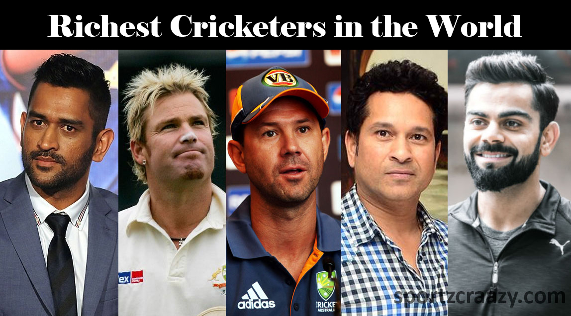 Richest Cricketers in World