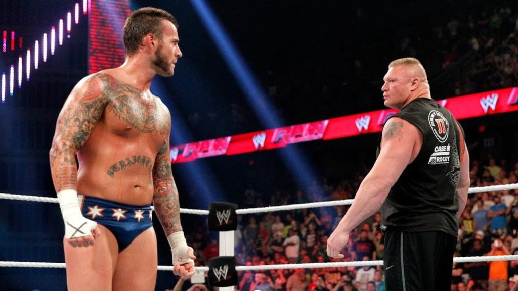 CM Punk vs Brock Lesnar