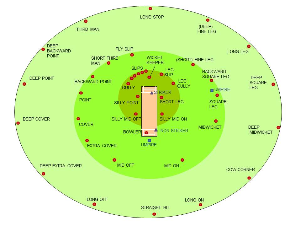 Cricketing Fielding Positions