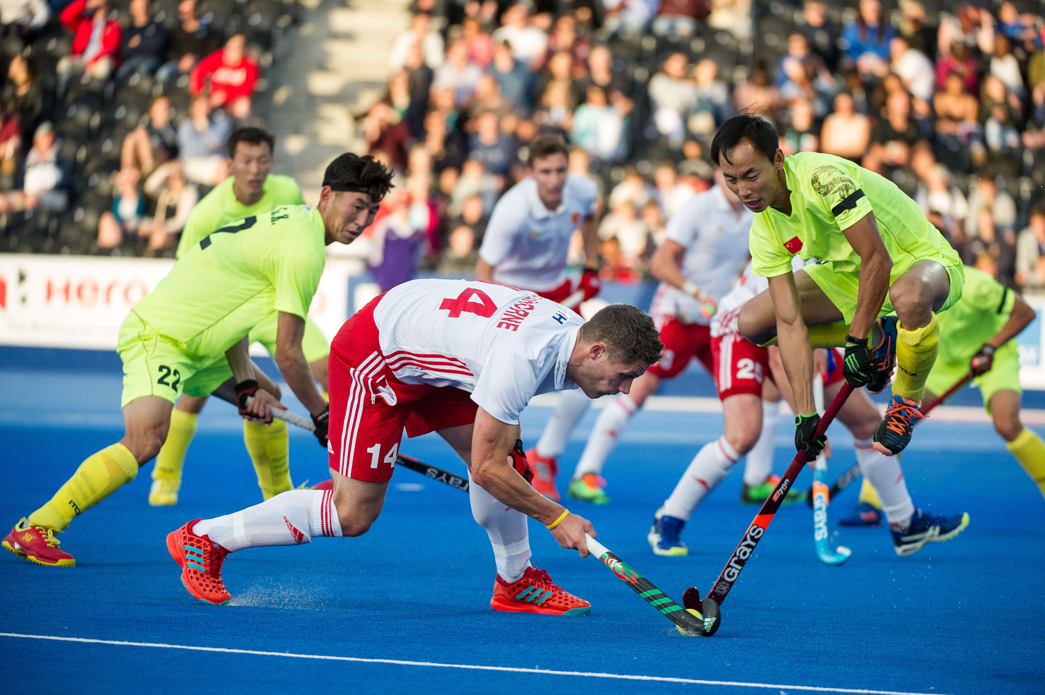 Inside Forward position in field hockey