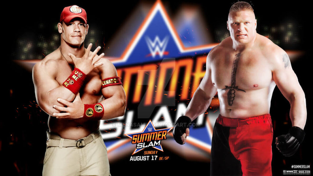 John Cena vs Brock Lesner
