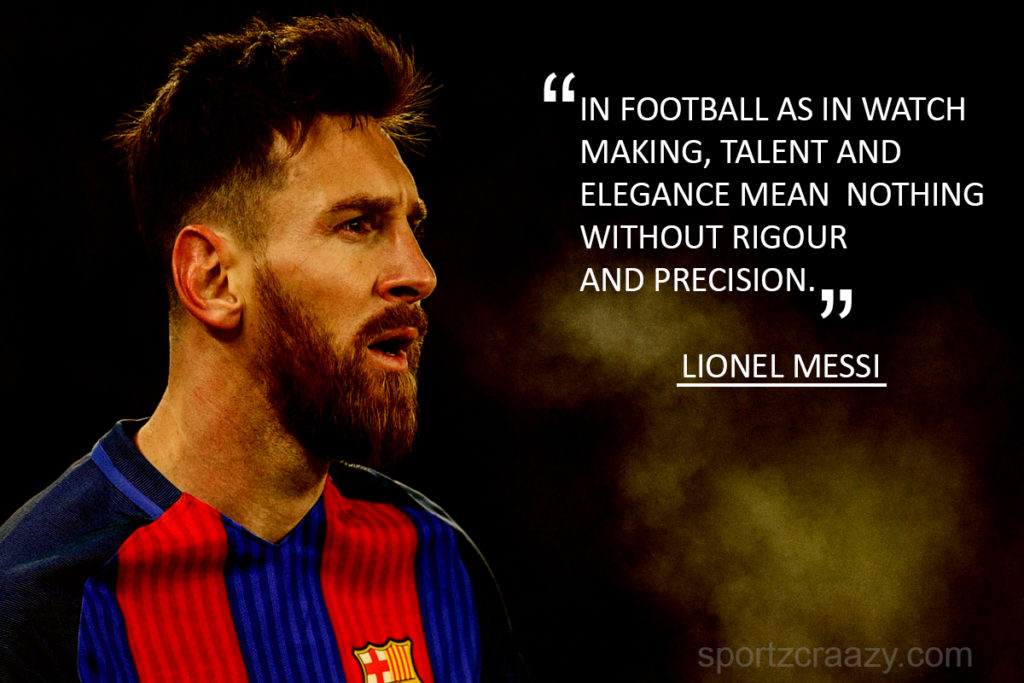 Lionel Messi Quotes