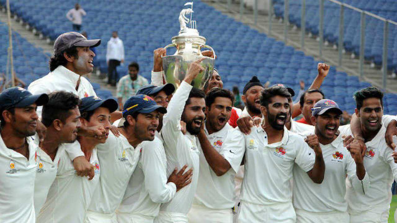 Ranji Trophy Winners