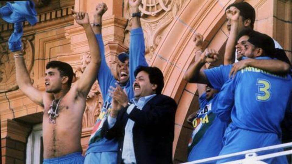 Saurav Ganguly at Lords