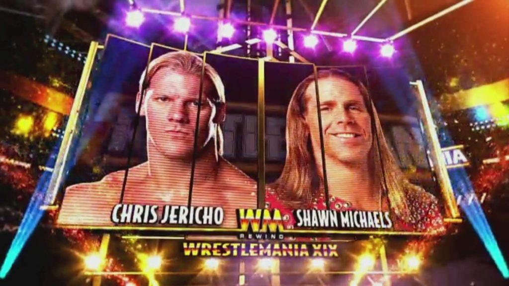 Shawn Michaels vs Chris Jericho