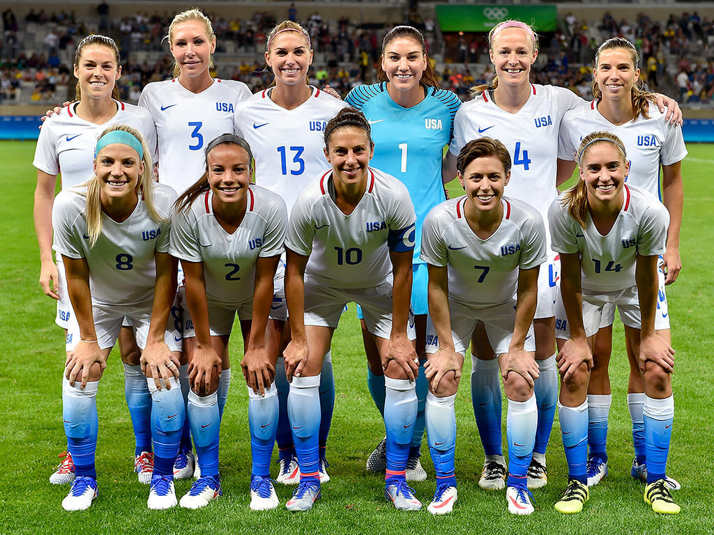 Us Women's Olympic Soccer Team / 7 Tar Heels Represent US Women's