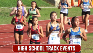 High School Track Events