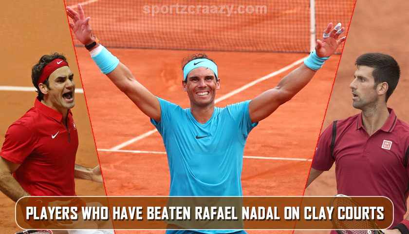 rafael nadal on clay court