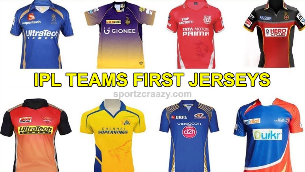 jersey of all ipl teams 2020