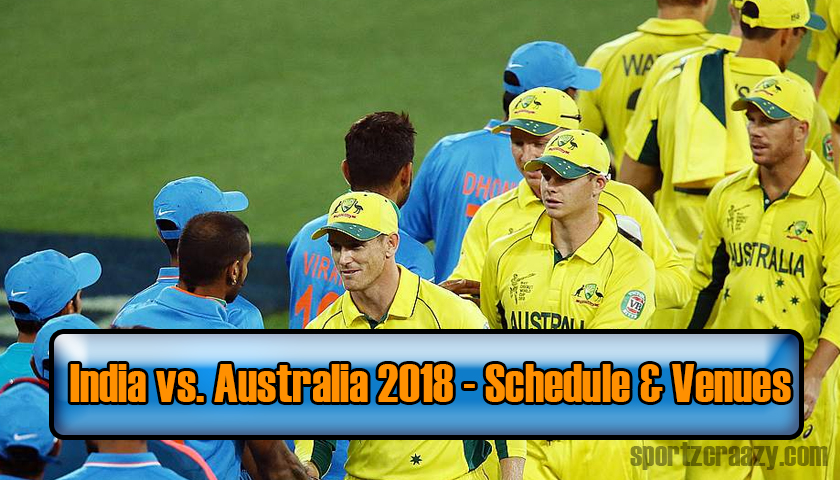 India vs. Australia 2018