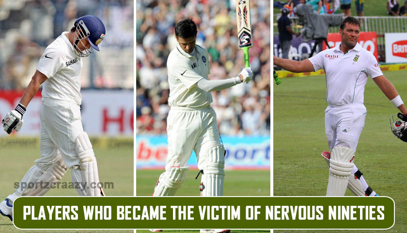 Players who became the victim of nervous nineties