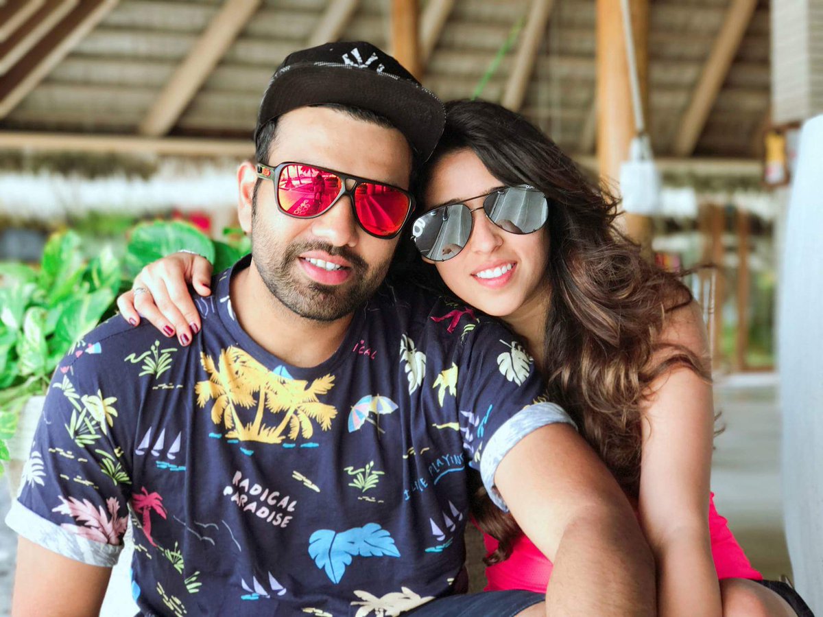 rohit sharma and ritika sajdeh