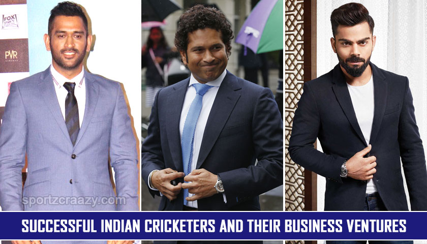 Successful Indian cricketers and their business ventures