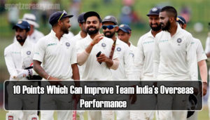 Team India’s Overseas Performance