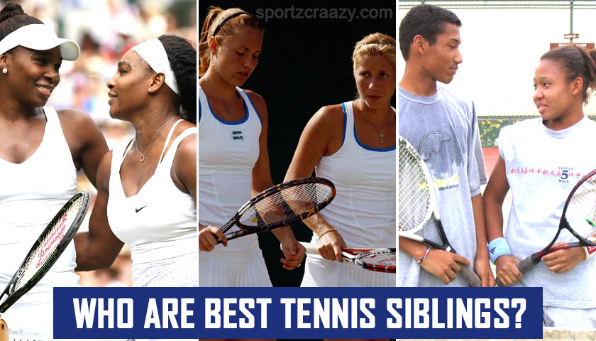 best tennis siblings
