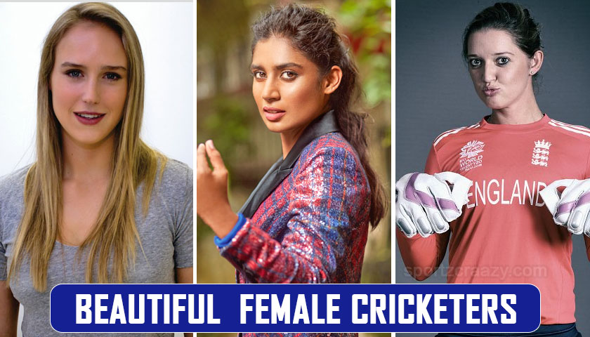 beautiful female cricketers