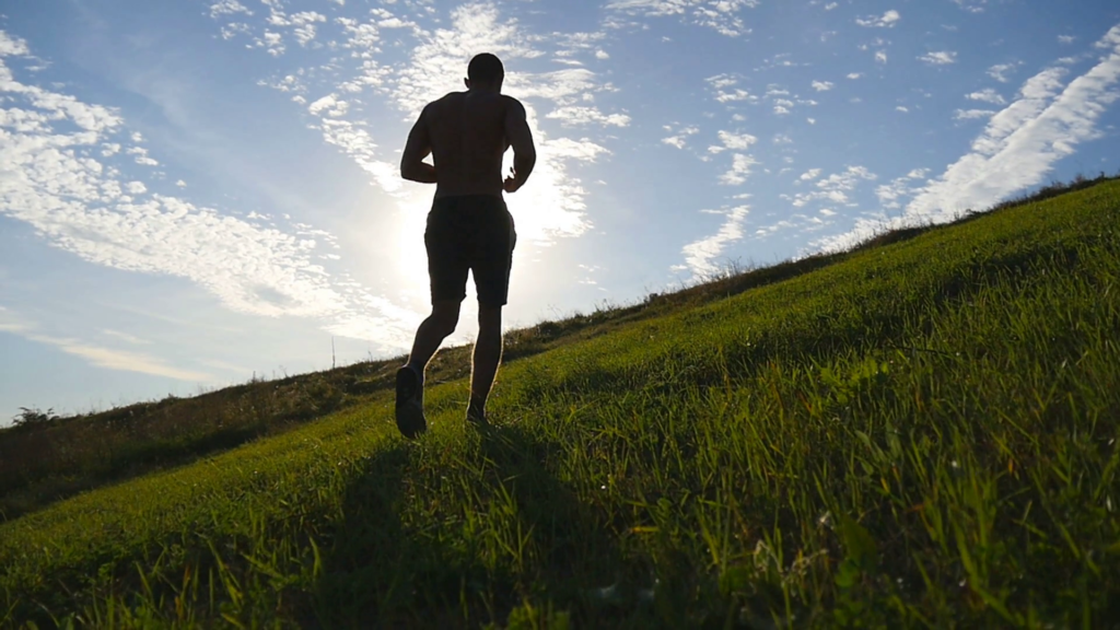 cross country uphill running