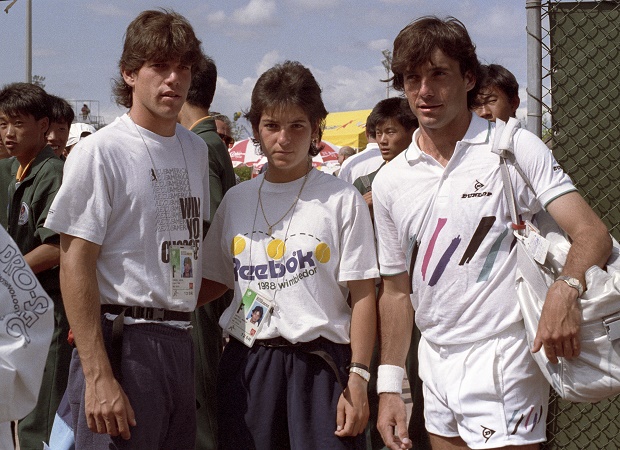 javier, emilio and Arantxa Sanchez