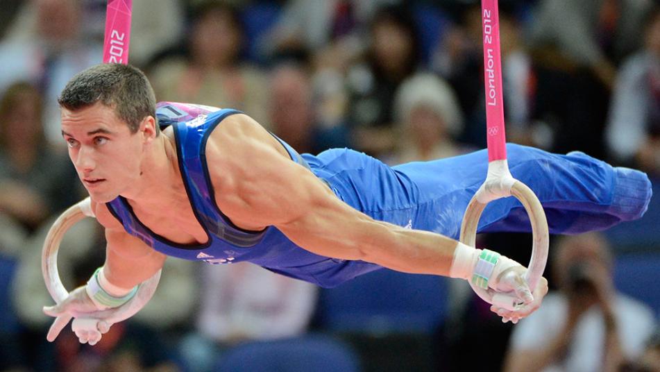 men in gymnastics