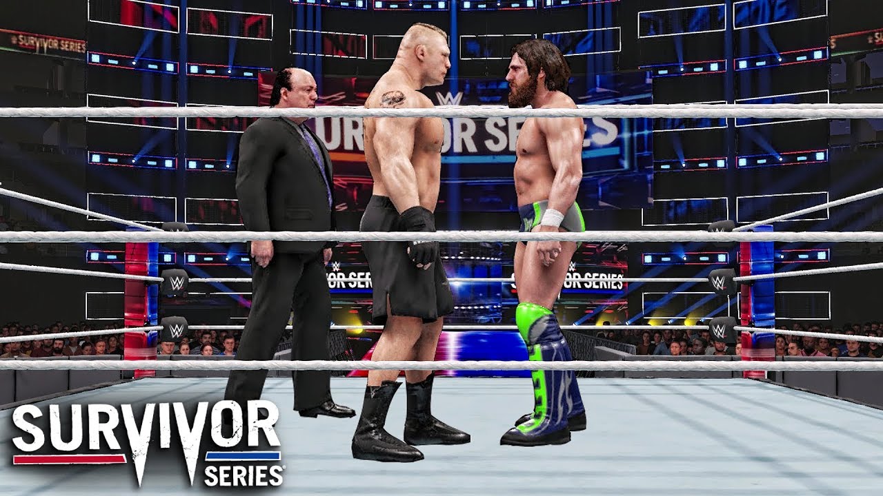 Brock Lesnar vs Daniel Bryan (Champion vs Champion Match)