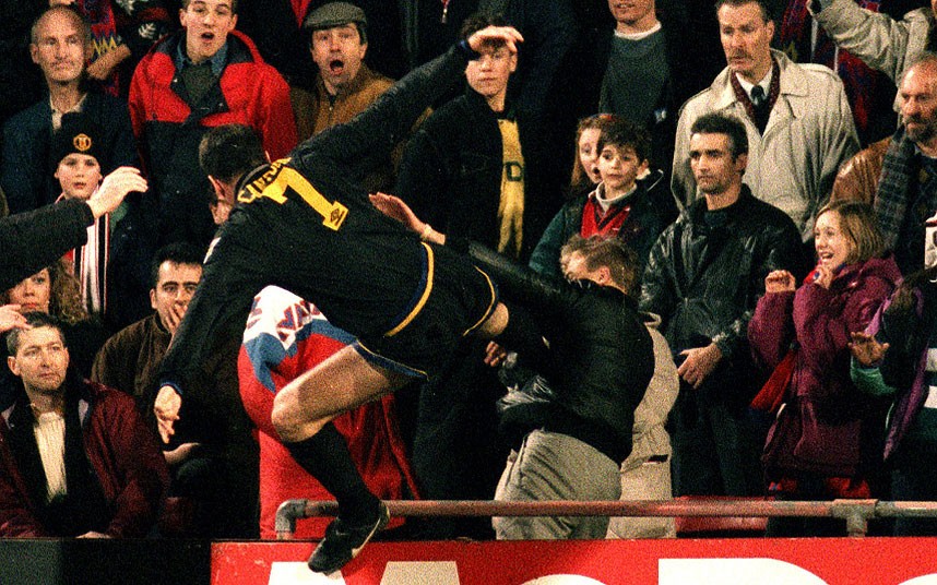 Eric Cantona’s Kung Fu Kick- 1995