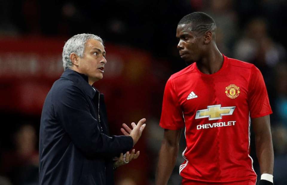 Jose Mourinho vs Paul Pogba