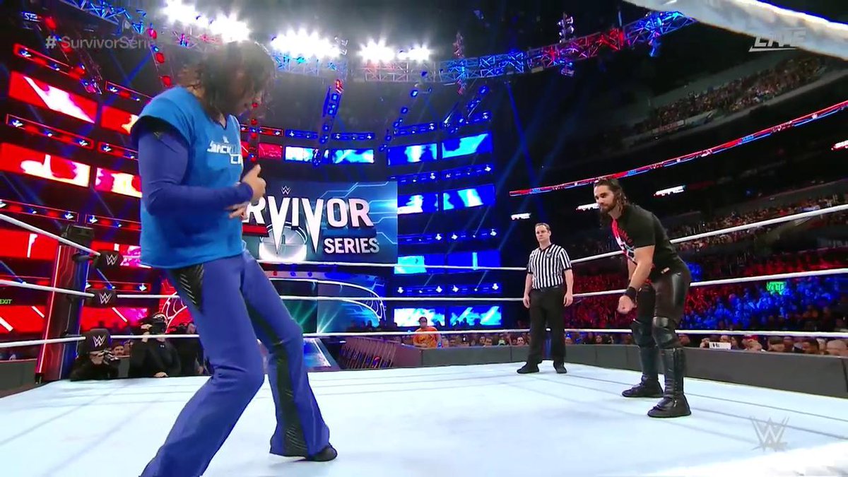 Seth Rollins vs Shinsuke Nakamura ( Mid card Champions Event)