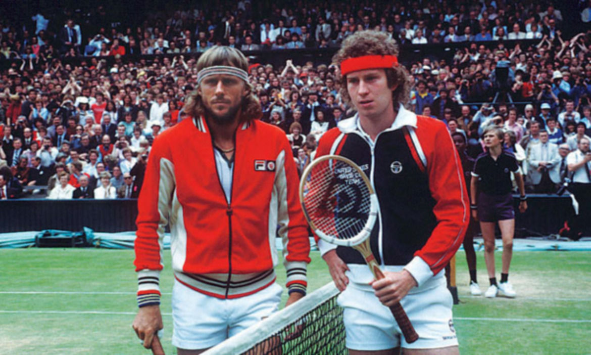 Bjorn Borg and John McEnroe Wimbledon Classic Matches
