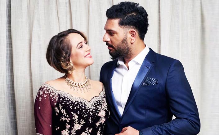 Yuvraj Singh and Hazel Keech