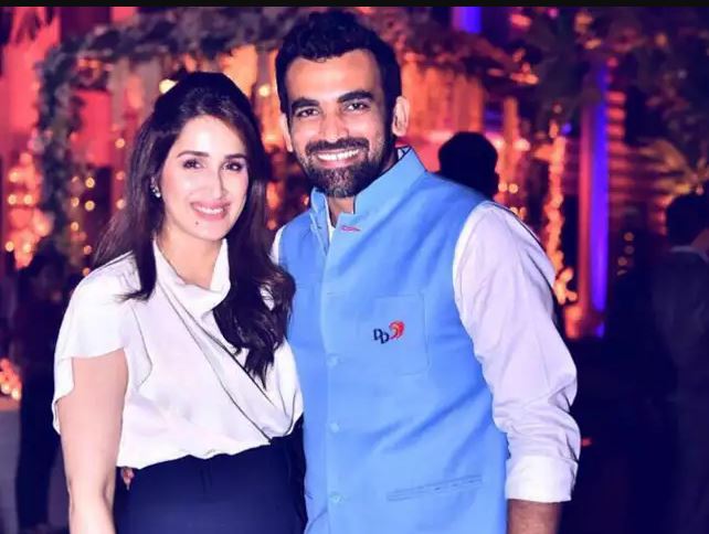 Zaheer Khan and Sagarika Ghatge