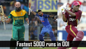 Fastest 5000 runs in ODI