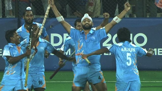 pak vs ind in 2010 Commonwealth Games