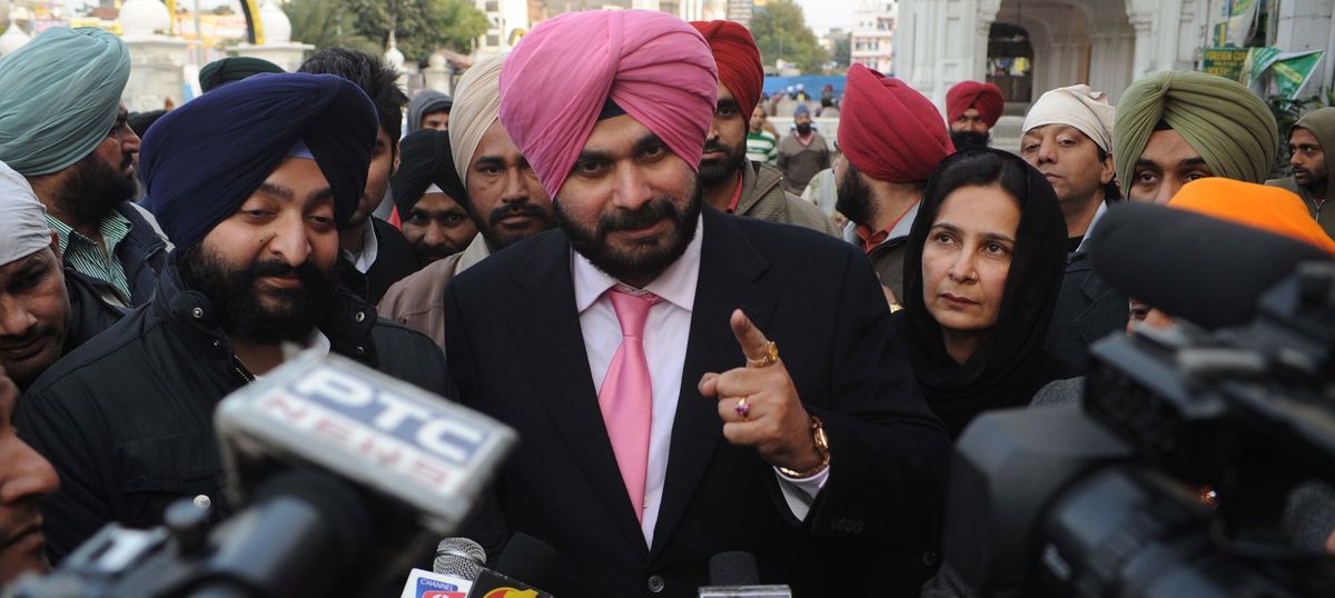 Navjot Singh Sidhu in Politics