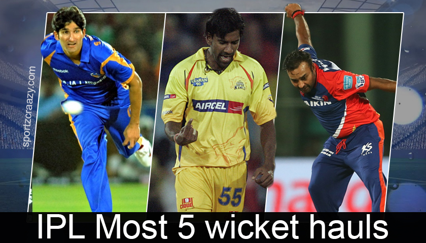 5 Wicket Hauls in Indian Premier League