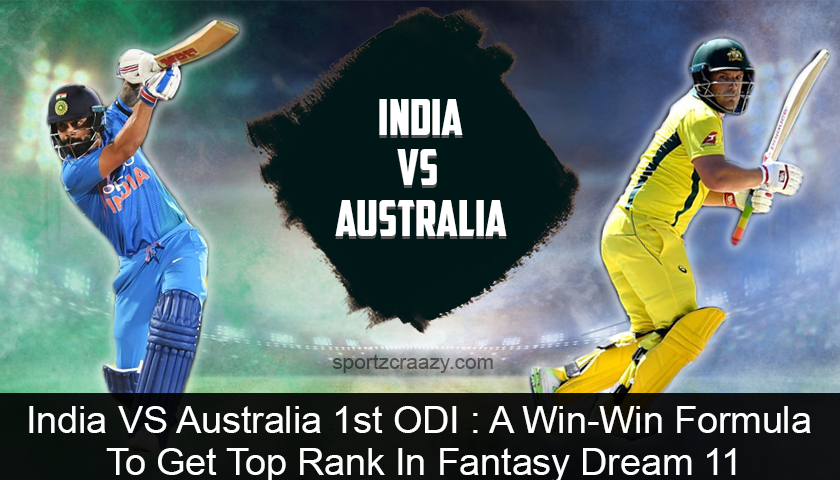 India VS Australia 1st ODI